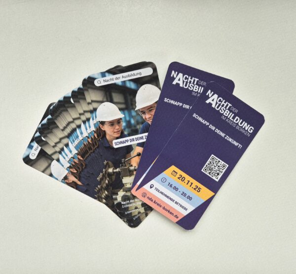 Flyer "Nacht der Ausbildung"