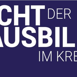 Banner für den Eingangsbereich hochkant oder quer 250x50 cm "Wir sind dabei"