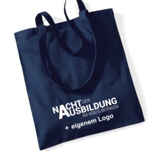Baumwollbeutel "Nacht der Ausbildung" + eigenem Logo